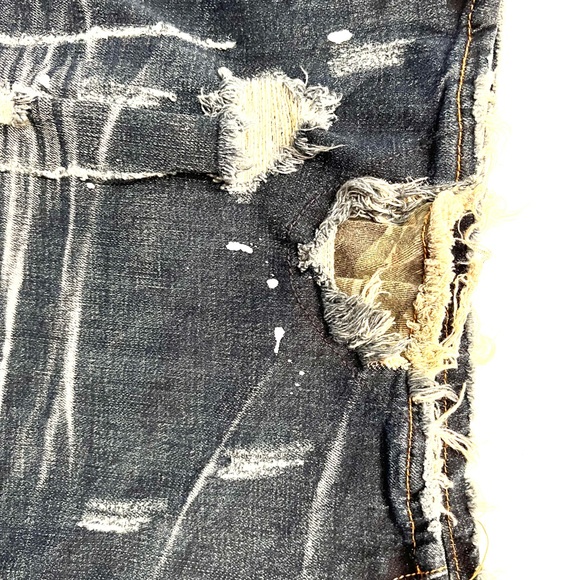 New Hustle Gang Men’s Denim Shorts. Size 42 Montego Wash 98011 Fisher Hip style - Picture 6 of 12